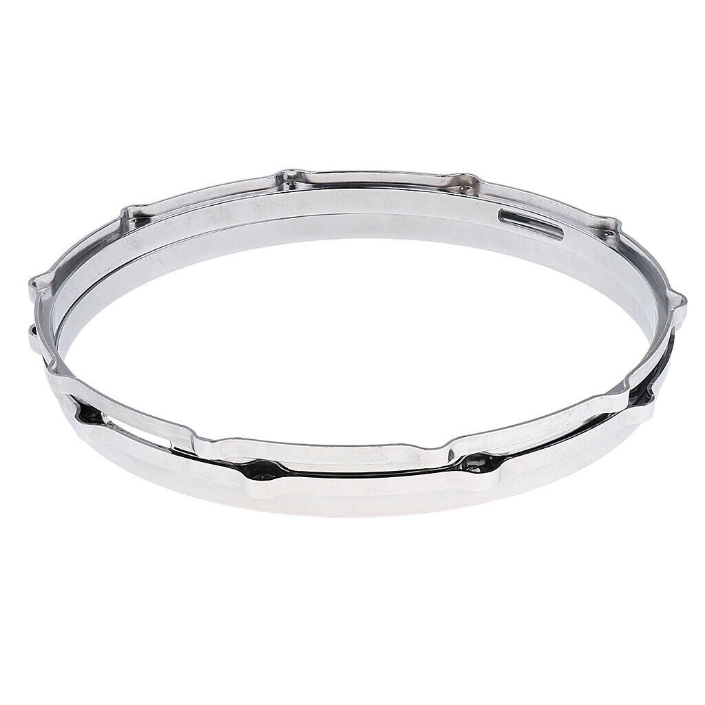 2pcs 14 Inch Snare Drum Plating Hoop Ring for Percussion Parts Accessories