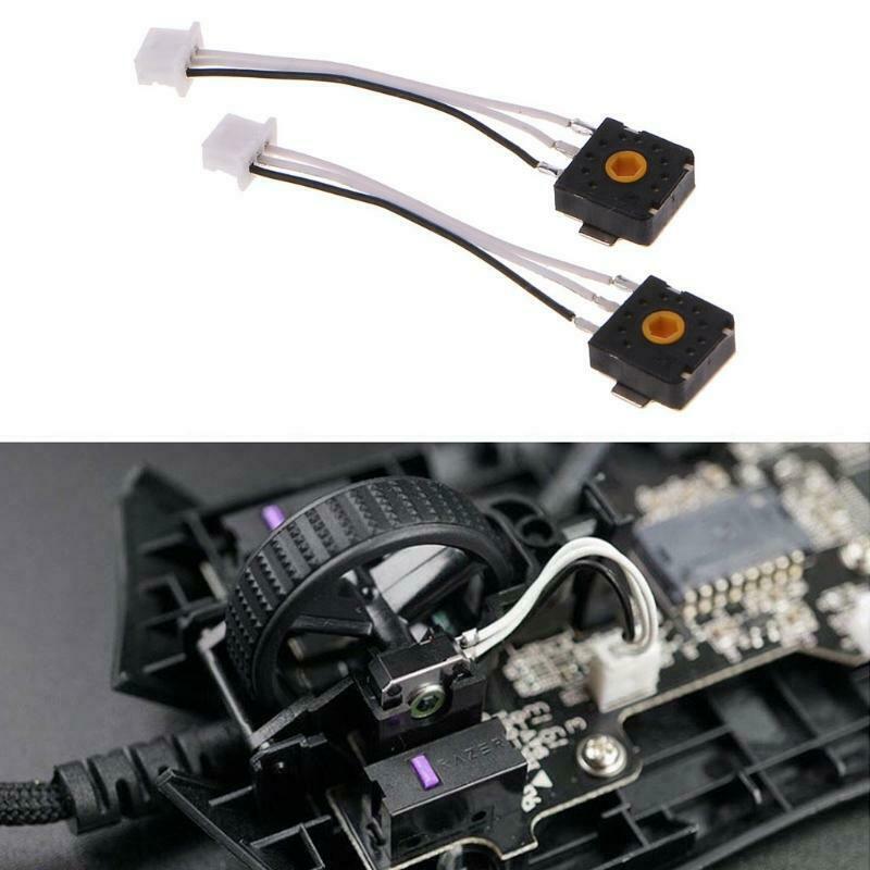 2Pcs Encoder Decoder for Razer Mouse Razer Mamba HYPERFLUX Viper Mouse Wheel
