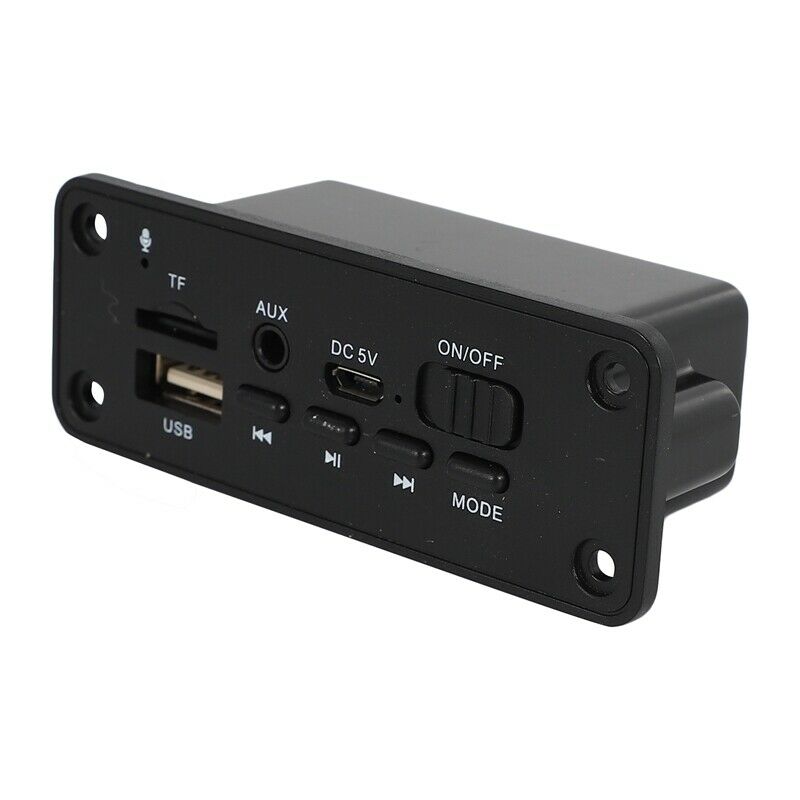 Hands-Free MP3 Player Decoder Board 2 x 3W Amplifier DC 5V MP3 WMA Wireless BlK6
