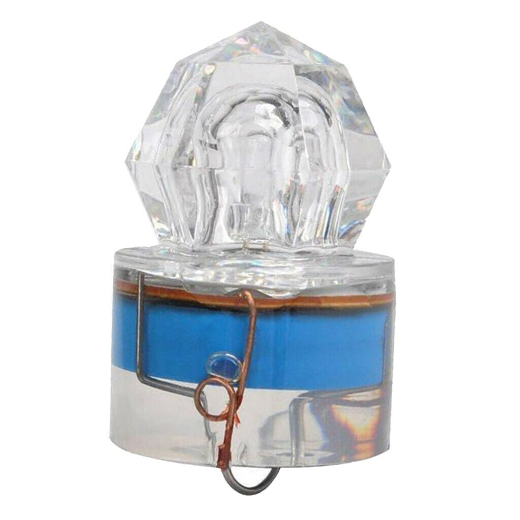 5x LED Fishing Lure Trolling Deep Drop Light Baits Ice Saltwater Strobe