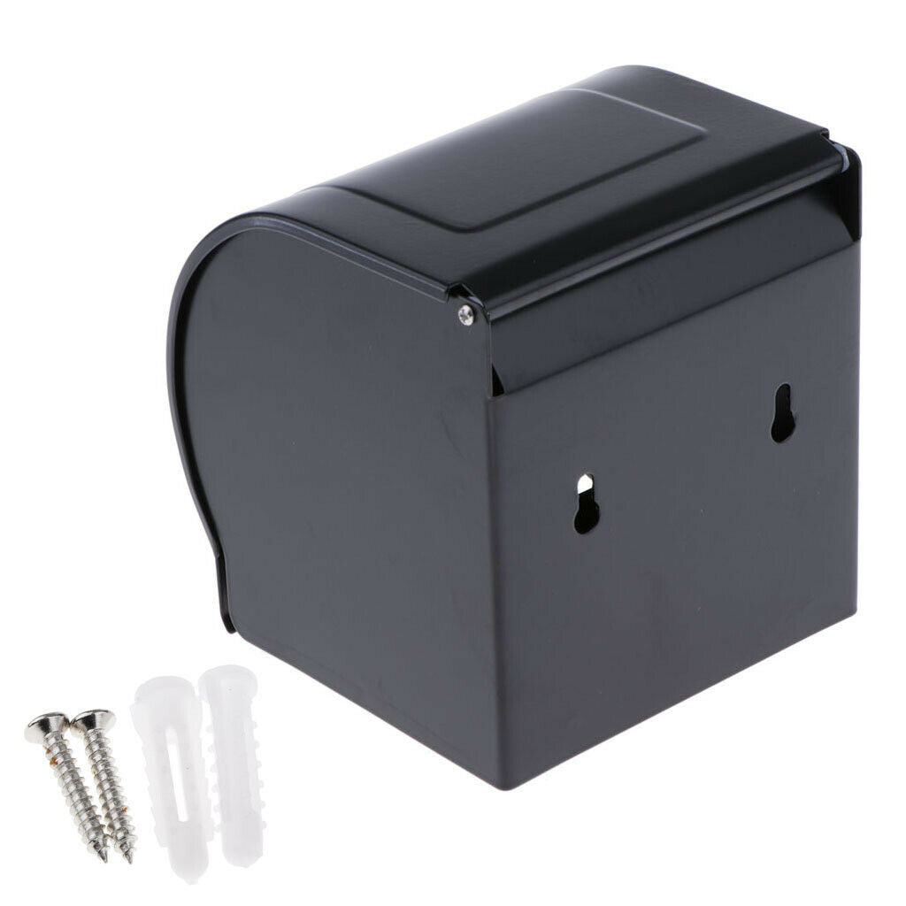 Plastic Toilet Paper Holder Bathroom Tissue Paper Towel Roll Holder Hanger Wall