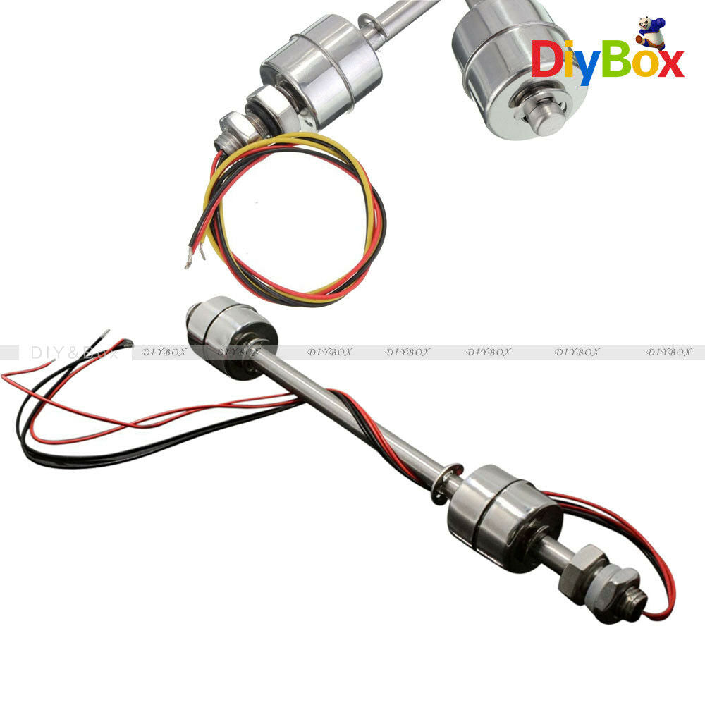 200mm 304 Stainless Steel Liquid Float Switch Water Level Sensor Double Ball