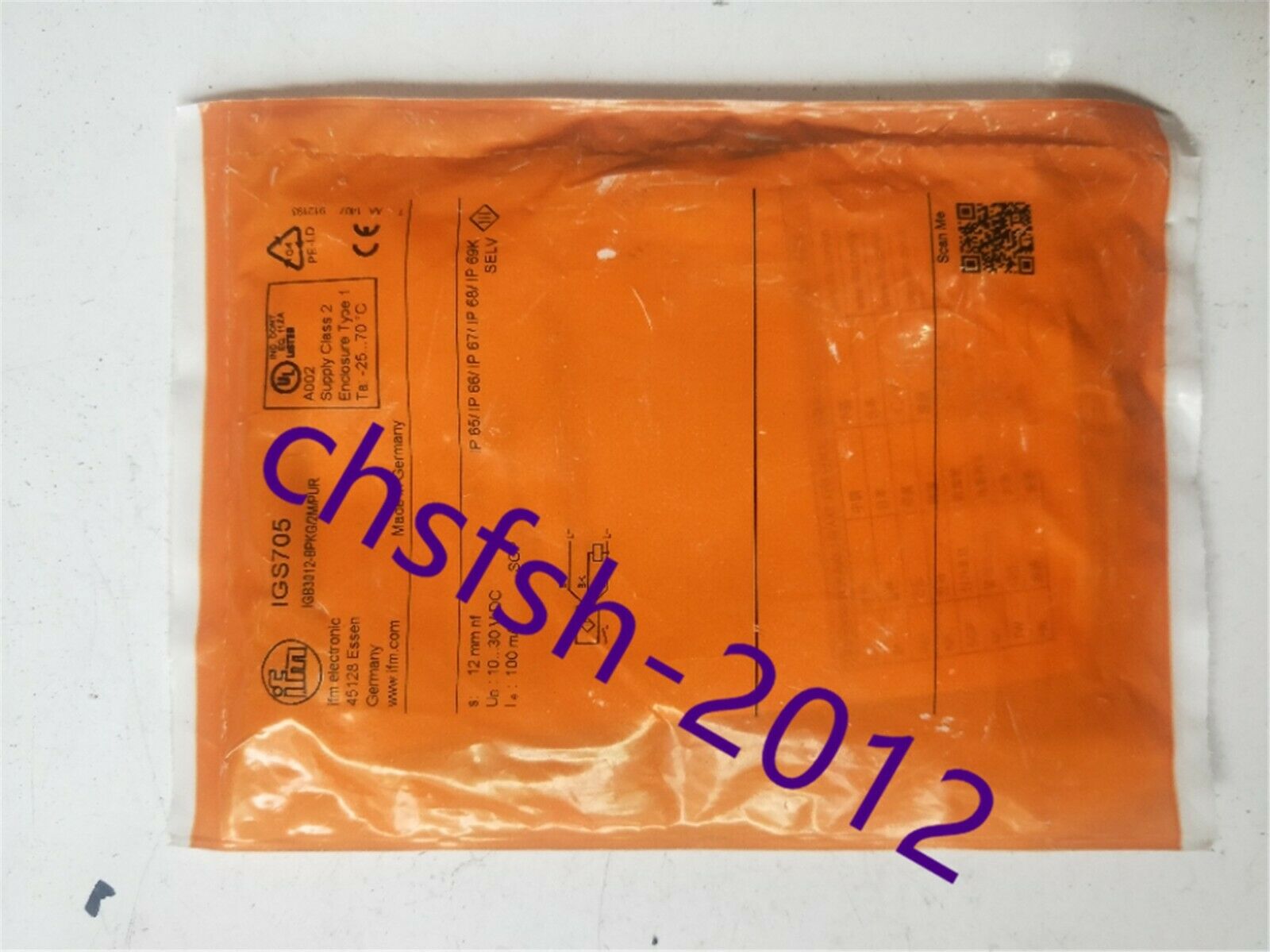 1 pcs New IN Box IFM IGS705 Proximity Switch