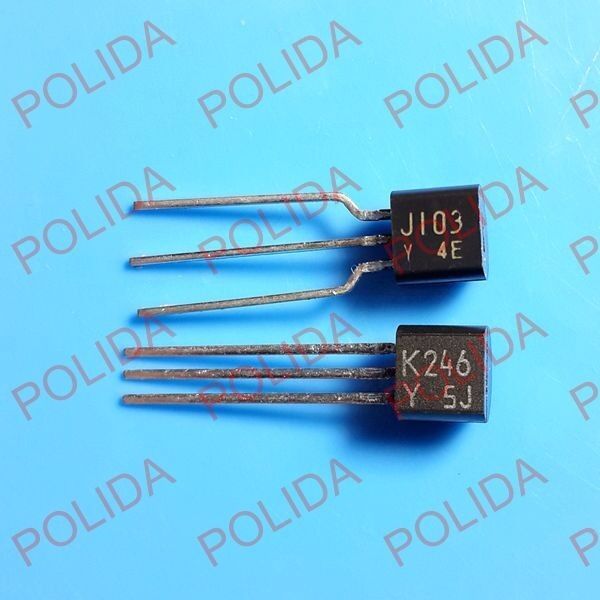 1pair OR 2PCS  TOSHIBA TO-92 2SJ103-Y/2SK246-Y 2SJ103/2SK246 J103-Y/K246-Y