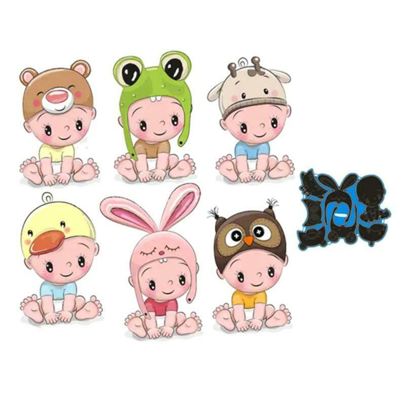 Baby Metal Cutting Dies Stencil DIY Scrapbooking Album Paper Card Template Mold