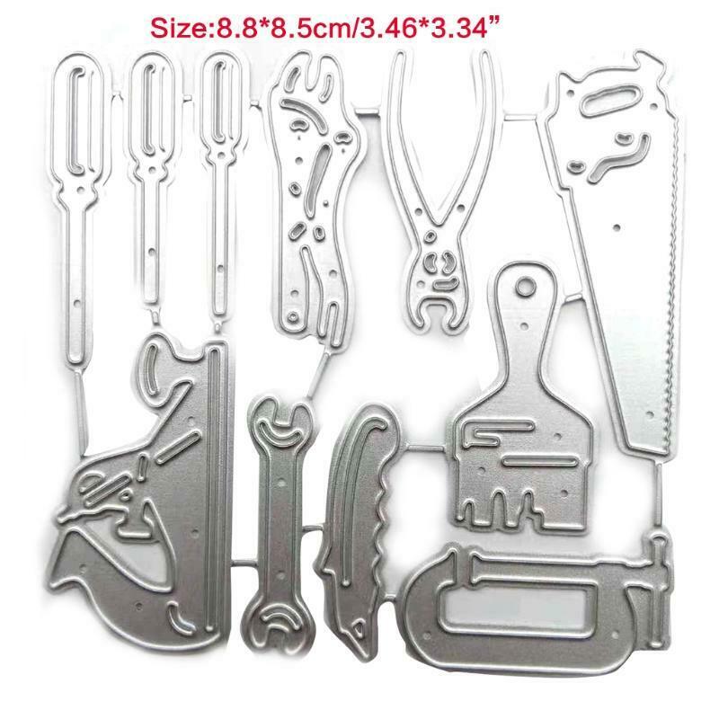 Tools Metal Cutting Dies Stencil DIY Scrapbooking Album Paper Card Template Mold