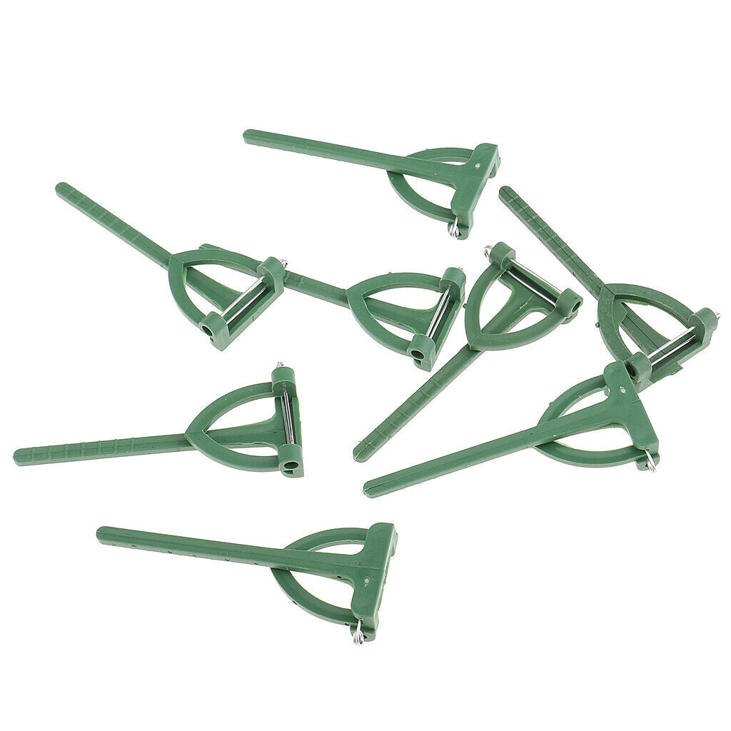 100pcs Green Plastic Corsages for Wedding Supplies Flower Ribbon