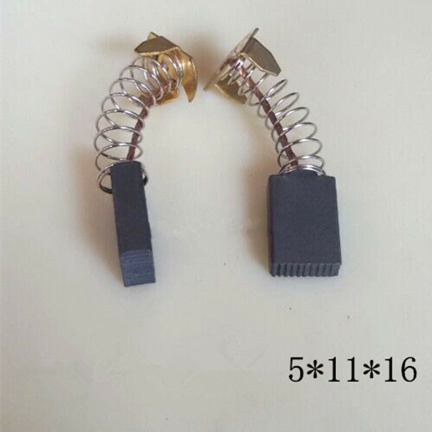 10 Pcs Motor Carbon Brushes 16mm x 11mm x 5mm Replacement