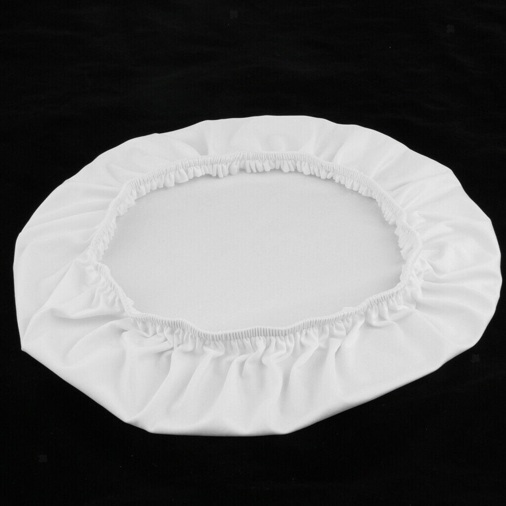 6Pcs White Anti-Dust Chair Seat Cover Wedding Dining Room Chair Protectors Give