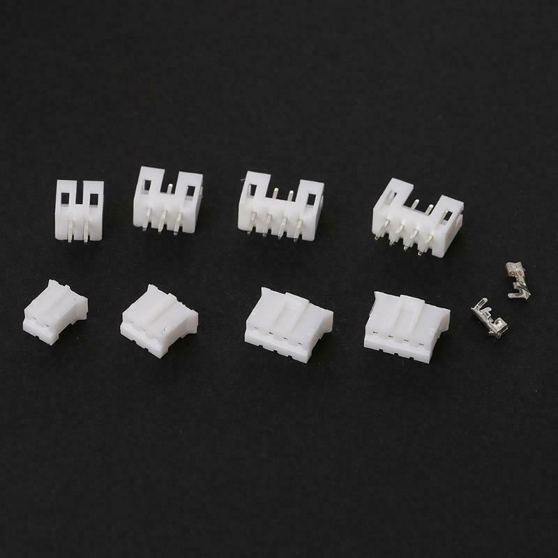 270Pcs/90 Sets PH 2.0mm 2 3 4 Pin Plug Connector Male Female Crimps DIP In A Box