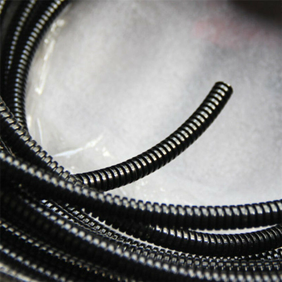 Universal 33 Ft. 1" Black Split Loom Wire Flexible Tubing Conduit Hose Car Audio