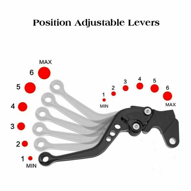 Short Clutch Brake Levers For Yamaha Blaster YFS200 Raptor 660 2004 2005 2006