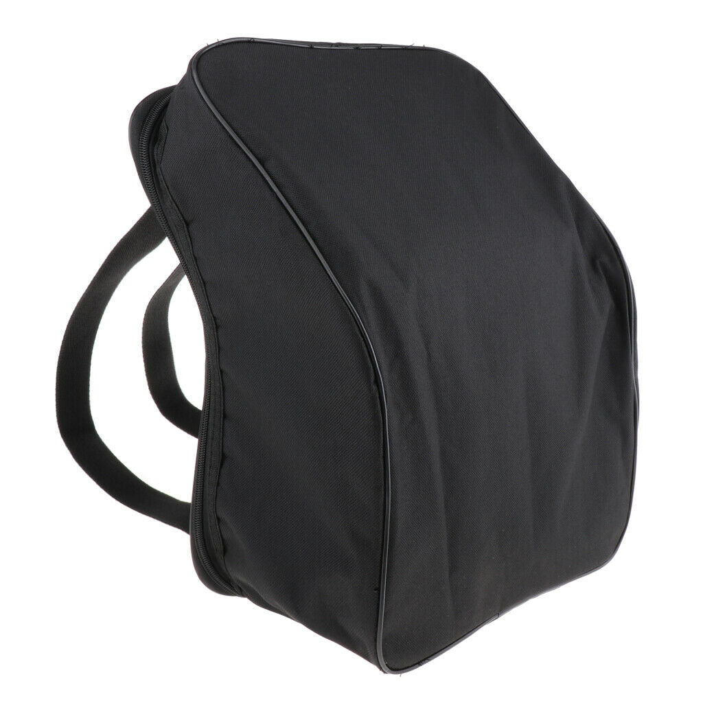 Padded Shoulder Strap Black Accordion Case Carrying Bag for Kids Music