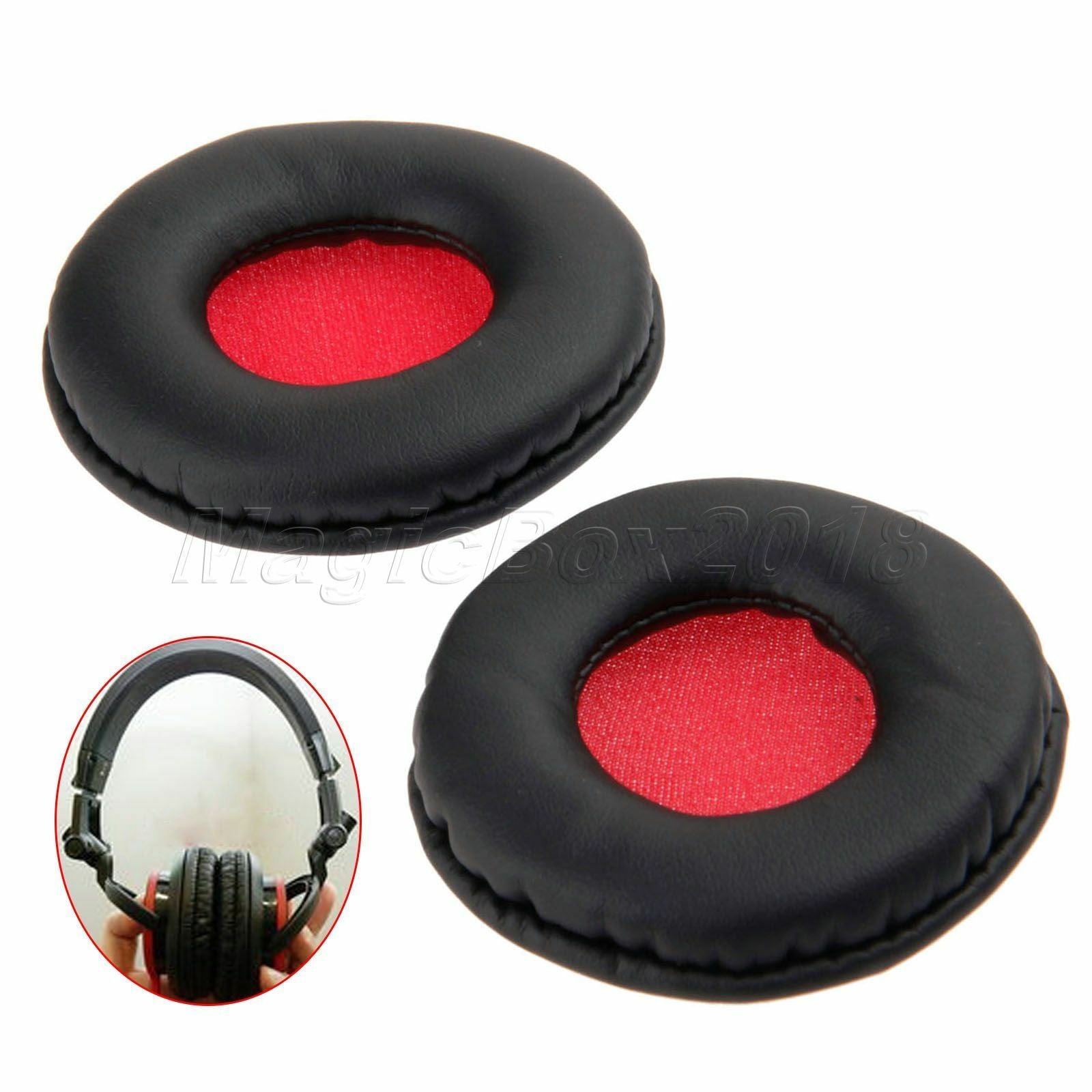 1 Pair Replacement Ear Pads Cushion Earpads For Sony MDR-ZX660 ZX600 Headphones