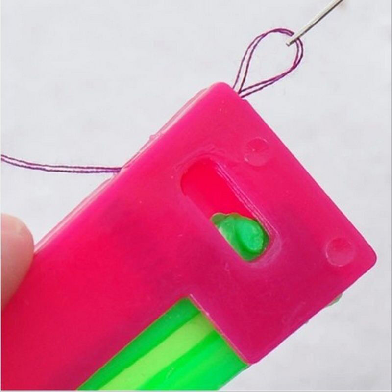 6Pcs Automatic Needle Threader Thread Guide Elderly Use Device Sewing Tool Kit