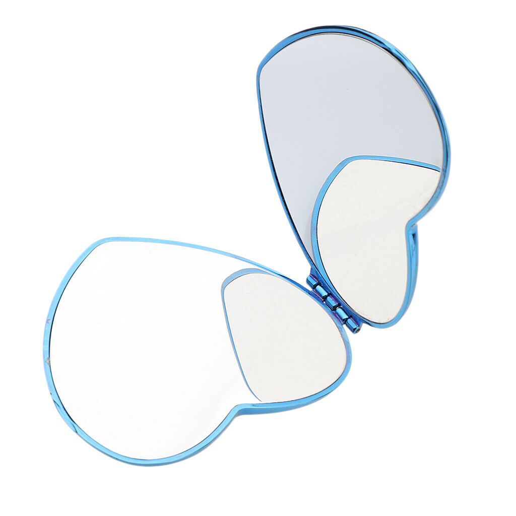Fashion Pocket Vanity Mirror Lovely Portable Makeup Mirror Cute Heart Shaped