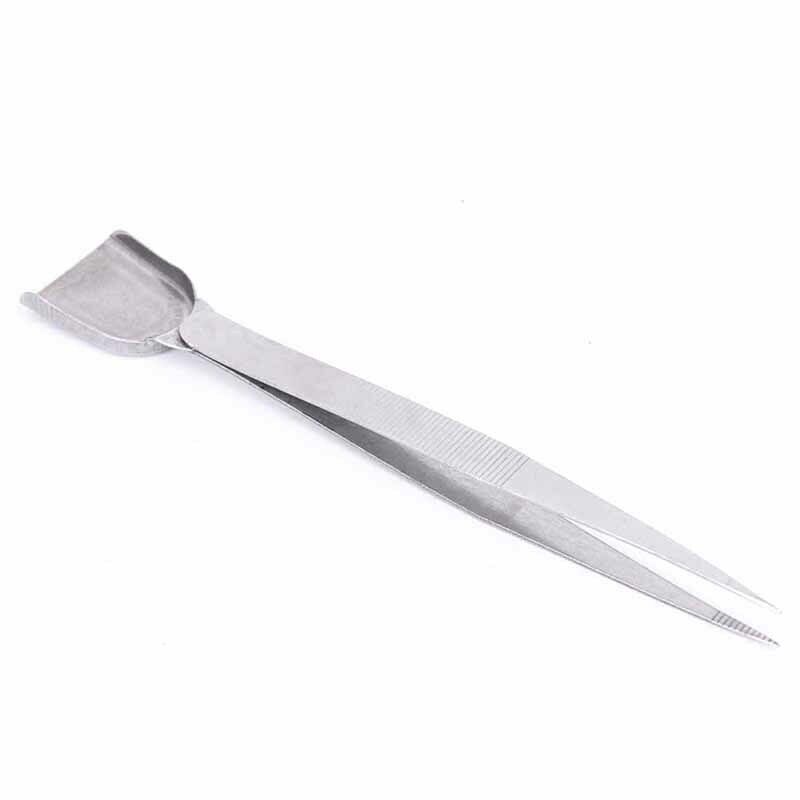 Professional Diamond Tweezers With Scoops Shovels For Gem Beads Jewelry T.l8