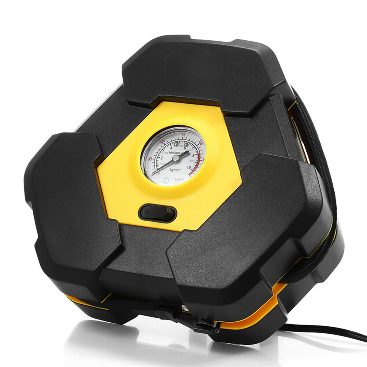Electric Tire Compressor Inflator Air Pump Portable For Car Motor Cigarette Plug