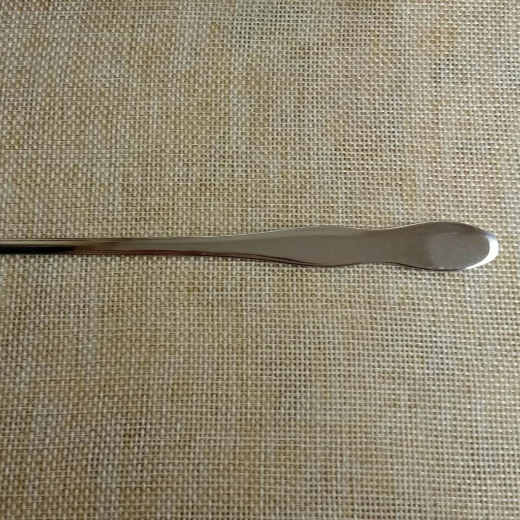 2x long handled stainless steel wax mixing spoon candle making tool
