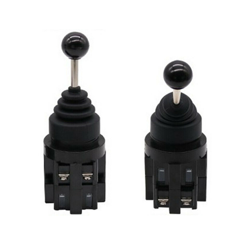 1pc Latch Joystick Cross Switch Self-reset 30mm Spacing Momentary AC380V