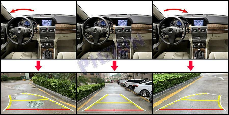 Car Trunk Handle Rear View Camera NTSC For Mercedes Benz C W204 C180 C200 C260