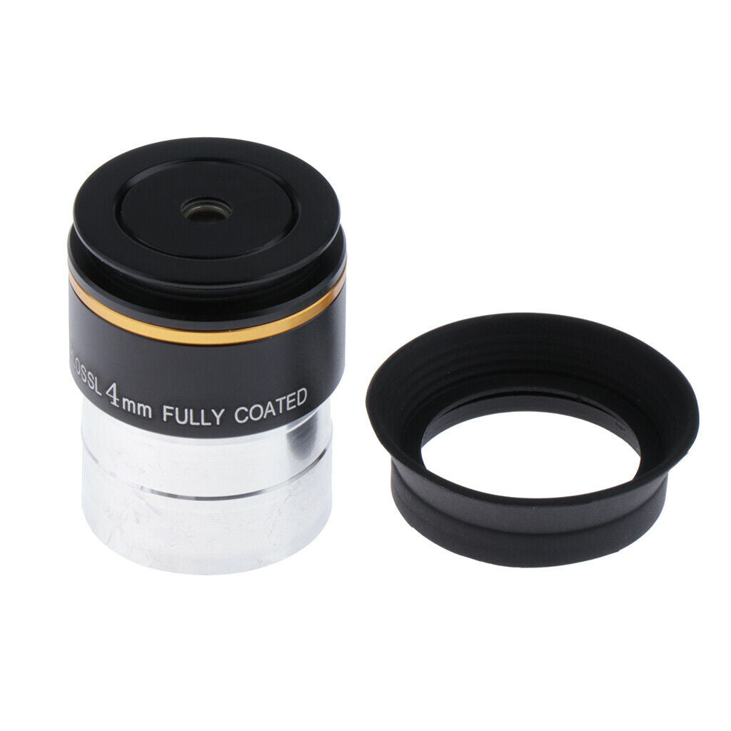 1.25'' 4mm Plossl PL Eyepiece Fully HD Coated Lens For Astronomical Telescope .