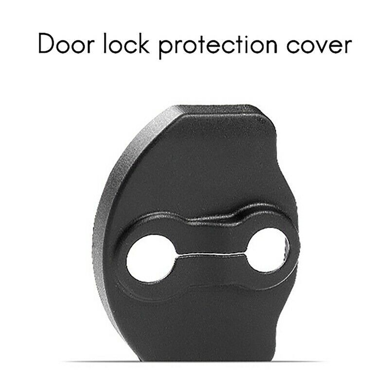 8PCS Car-Styling Car Door Lock Cover and Door Stopper Limiting Arm Covers foT5Y8