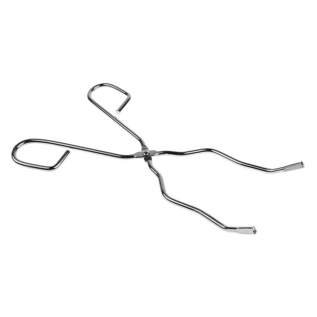 Iron Crucible Tongs Chemistry Lab Heating & Melting Labware Educational Toys