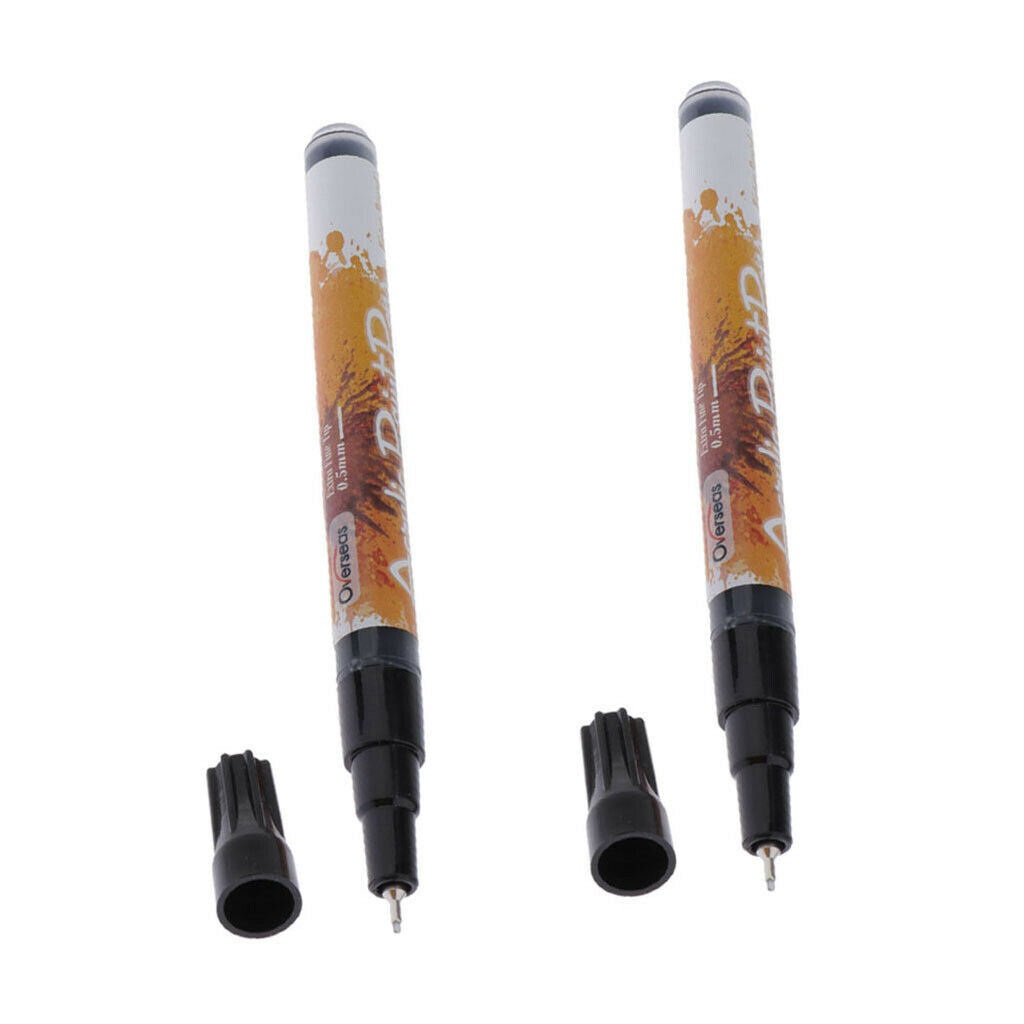 2Set Marker Waterproof Paint Pen Drawing Stationery for Scrapbooking Album
