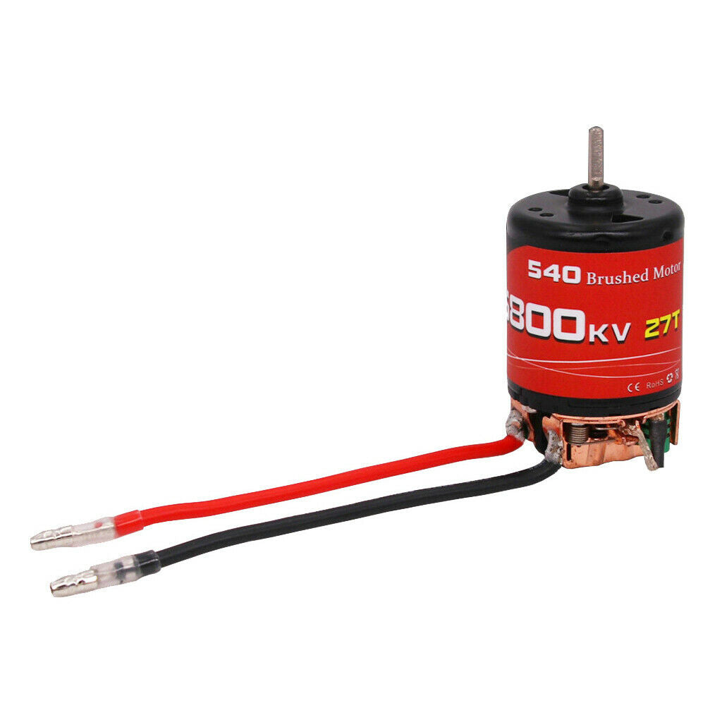 Car 540 27T/16800kv Brushed Motor with 60A/320A ESC Replacement Accessories for