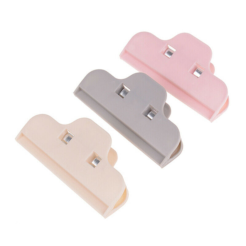 Useful Clothespin Office Paper Files Clips Food Storage Bag Plastic Sealer ClaDD