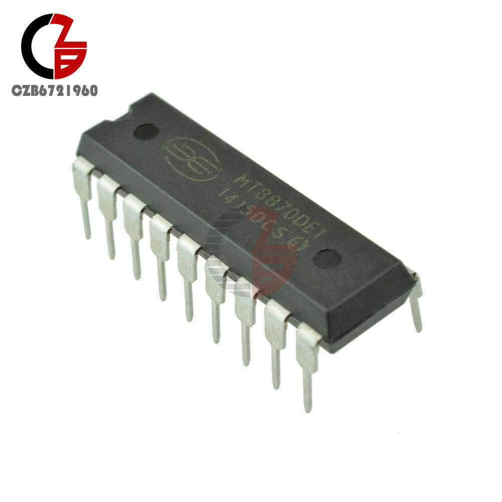 10PCS DTMF DECODER RECEIVER IC ZARLINK DIP-18 MT8870DE1 MT8870DE
