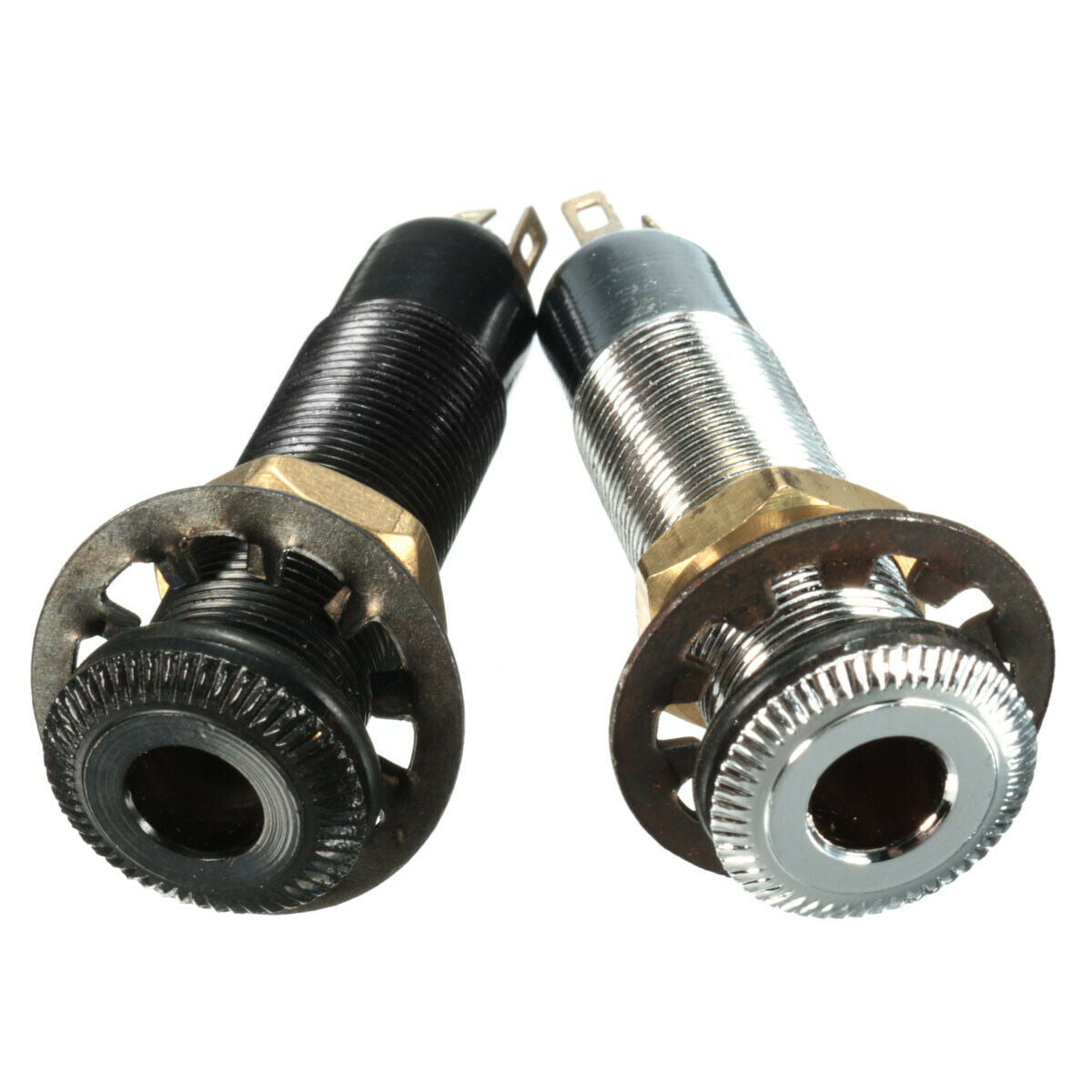 Guitar Bass Input/Output Active Barrel Jack Socket For Electric Guitar Bass