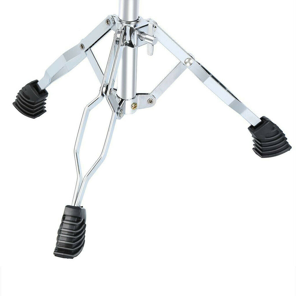 1 Set Drum Holder, 180°  Adjustable Frame Collapsible Drum Stand for Snare