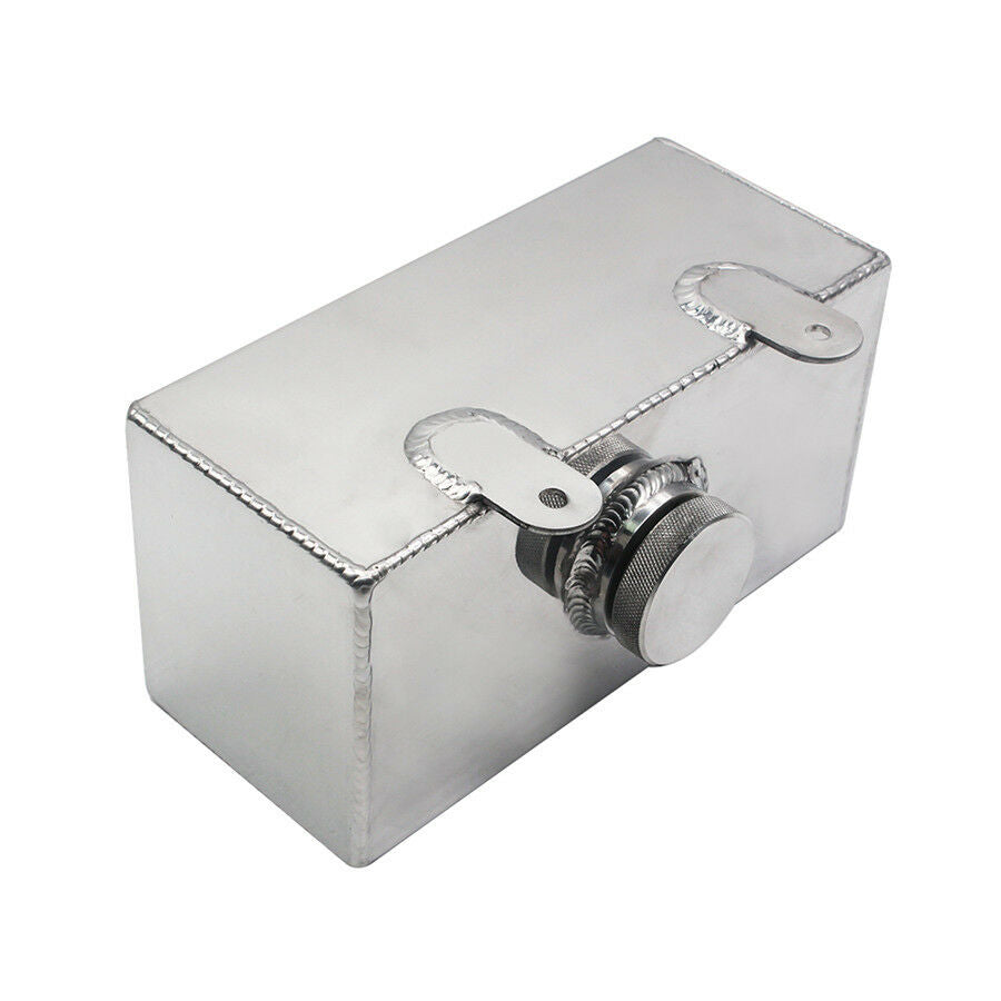2L Aluminium Universal Polished Windscreen Washer Bottle Intercooler Spray Tank