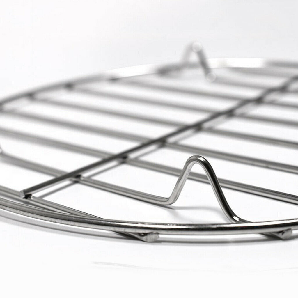 Stainless Steel Barbecue Grill Cooking Grill BBQ Racks Round 20cm