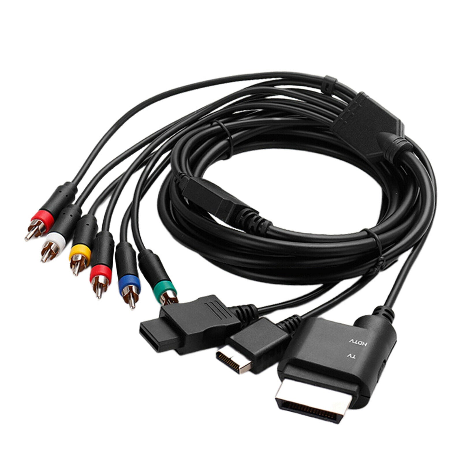 Gaming AV Cable RCA Audio Video Cable for PS2 3 Console HDTV Accessories