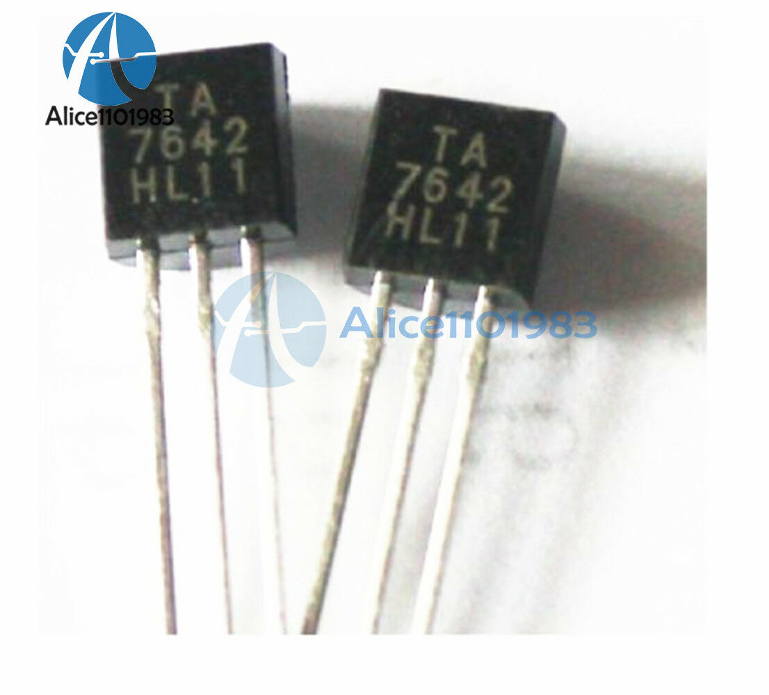 50PCS TA7642 7642 TO92 Single Radio Chip IC TA7642