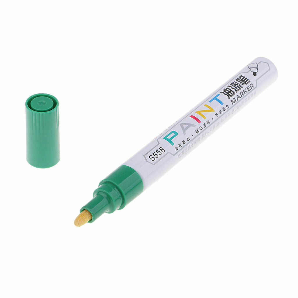 8 COLOR TYRE PERMANENT MARKER PEN PAINT WATERPROOF RUBBER TIRE TREAD MARKING