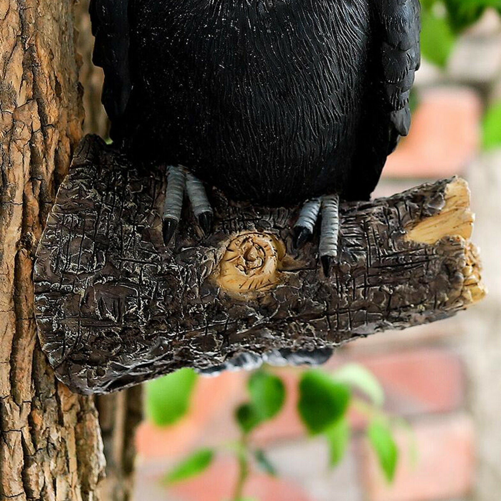Toucan Tree Hugger Tree Face Peeker Gardening Outdoor Decor 18.3x11x29cm