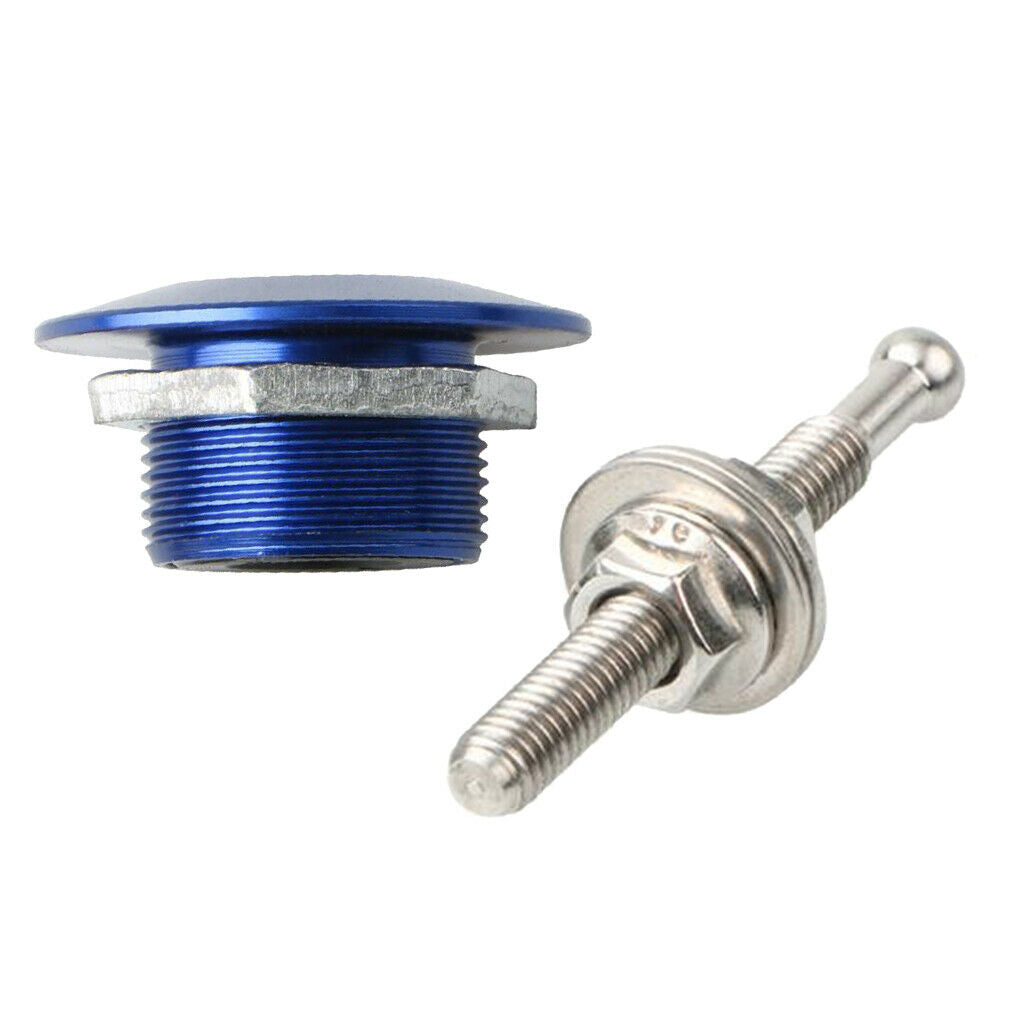 30mm Car Bonnet Pin Hood Pins Universal License Plate Lock Clip Blue
