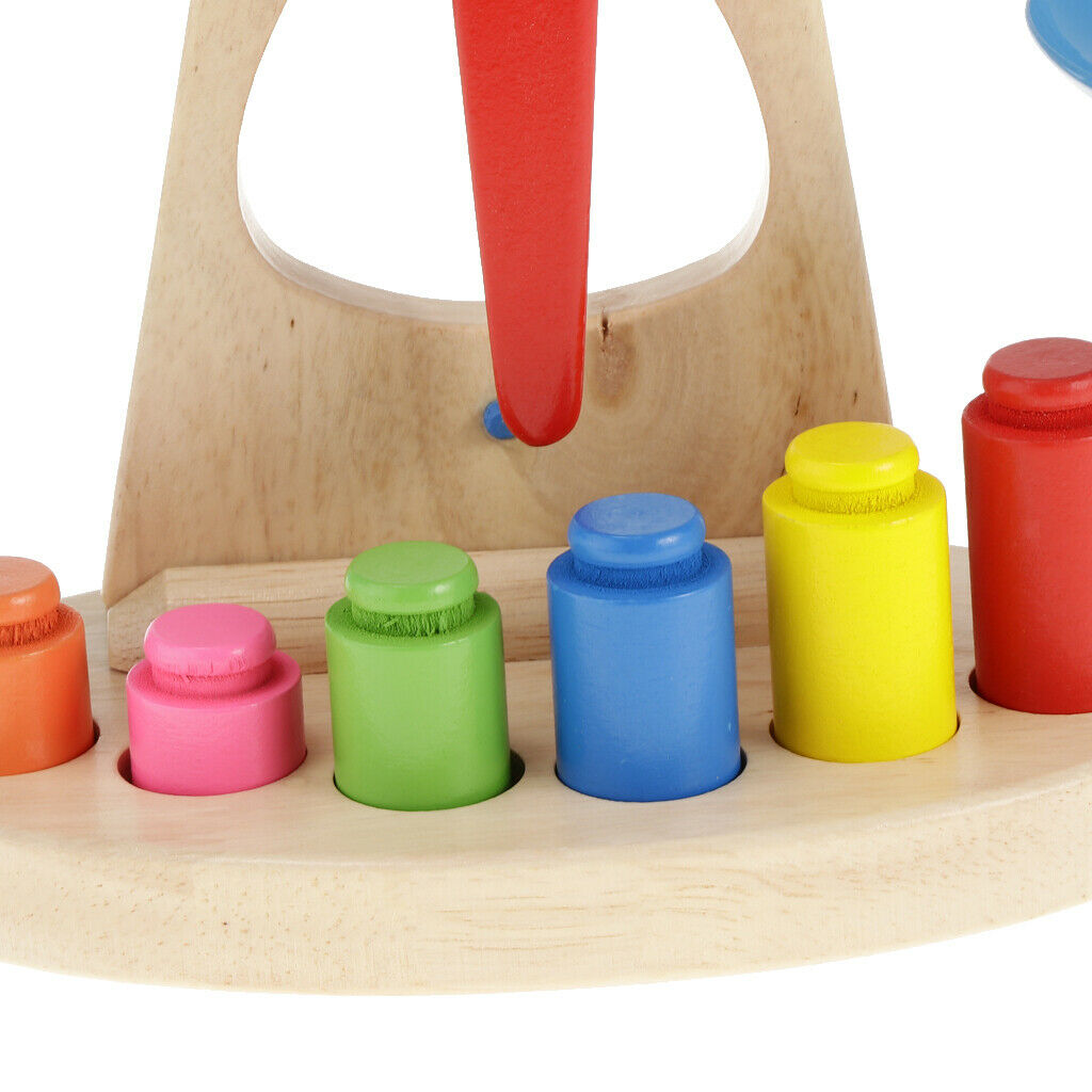 Children   Balance Scale Handicraft Kids Wooden Intelligence Toys