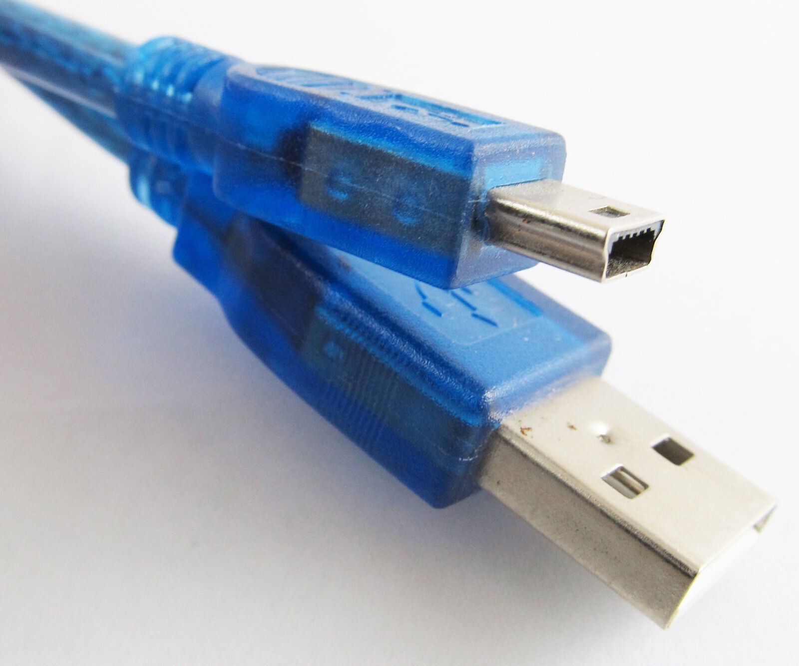 5x USB 2.0 Type A Male to Mini B 5pin Male Convert DATA Cable 1ft 30CM Universal
