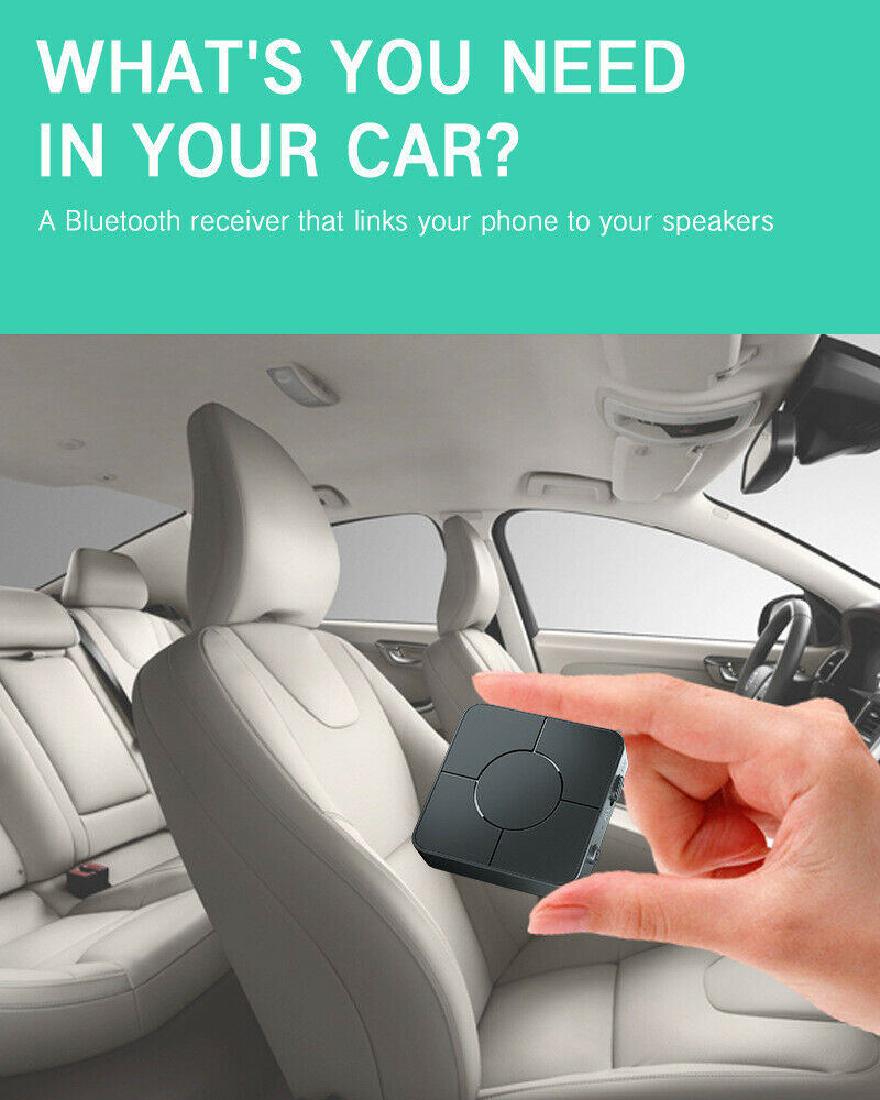 Bluetooth 5.0 audio transmitter receiver, wireless car hands-free call KN326
