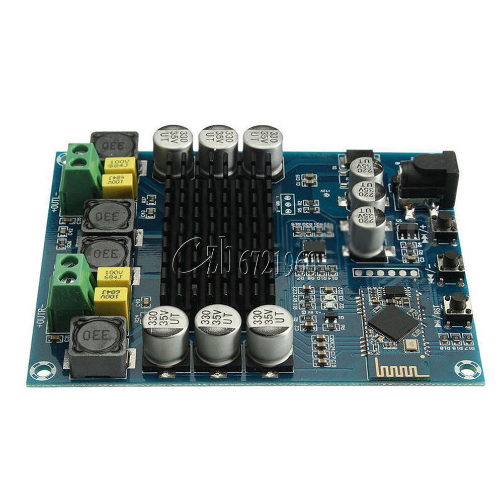 TPA3116D2 120W X2 Bluetooth 4.0 Audio Receiver Digital Amplifier Board With Case