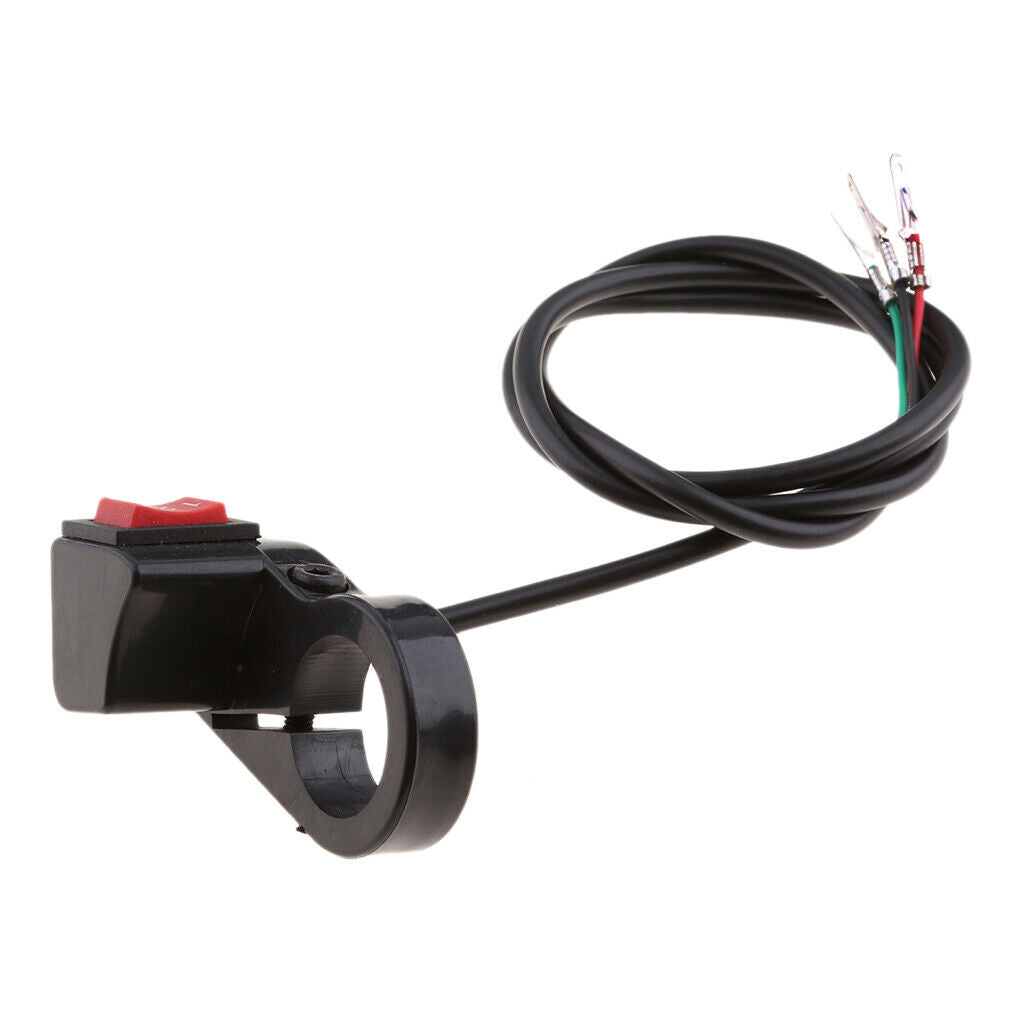 22mm Handlebar 3 Speed Position SPDT Switch High Medium Low 67cm Wire Cable