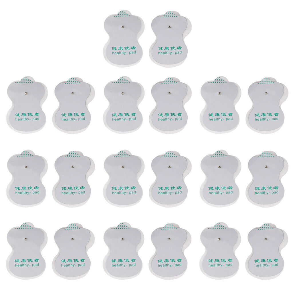 Pro 10 Pairs  Massage Pads Digital Therapy Machine Massager Patches