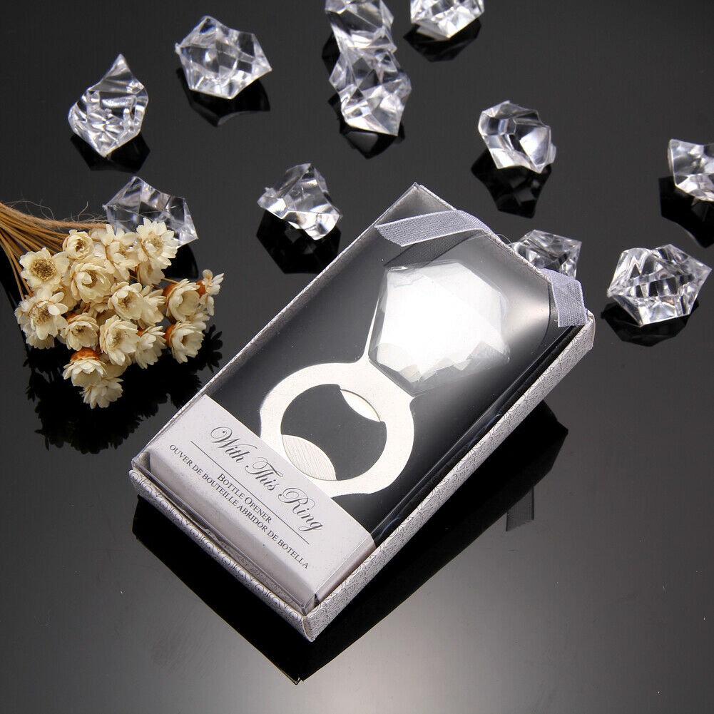 Creative Crystal Diamond Metal Wine Bottle Opener Wedding Promotion Gift  @