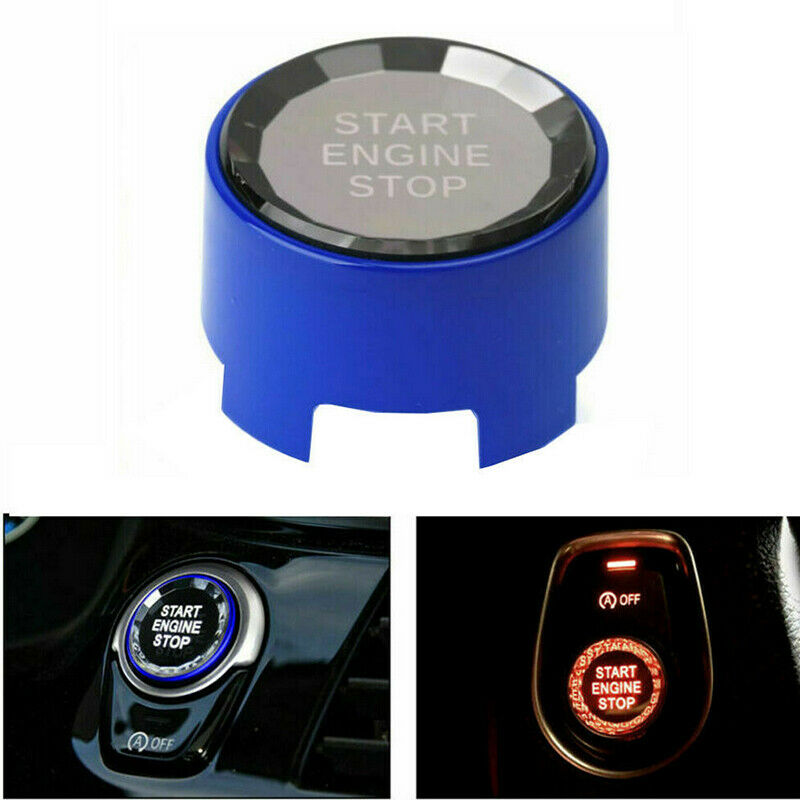 Plastic Engine Start Stop Push Button Cover Trim For BMW F20 F23 F30 F32 F10