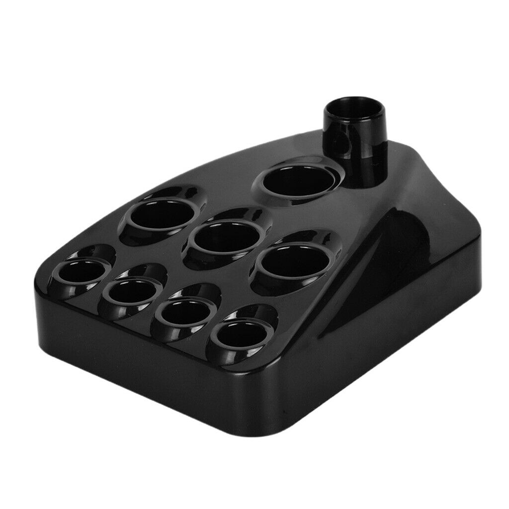 9 Holes Plastic Tattoo Pigment Ink Cup Cap Stand Holder Rack Tattoo Supplies